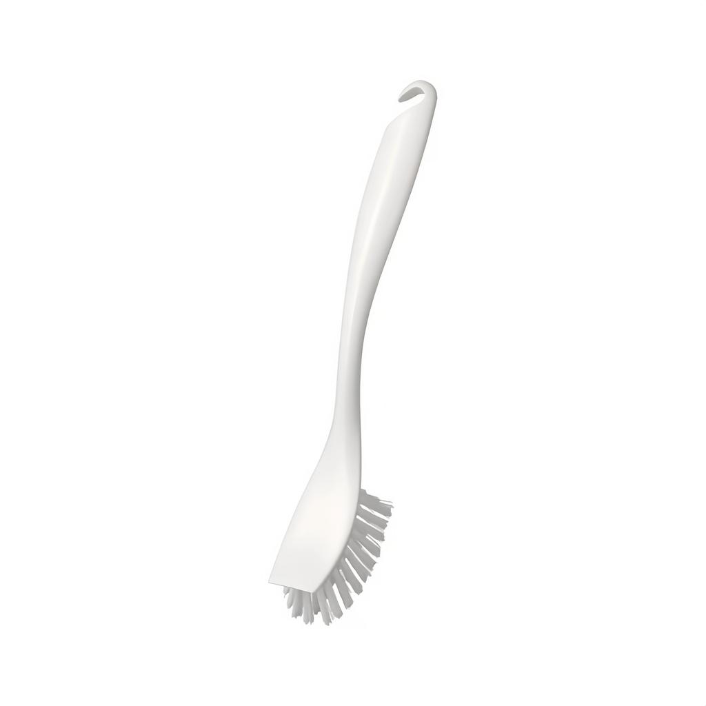 1 Pcs Pot Brush Kitchen Washing Pot Brush No Shedding Of Silk Long Handle No Damage No Sticking To Pot