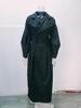 Retro European & American Lantern Sleeve Wool Coat with Large Lapel for Autumn and Winter