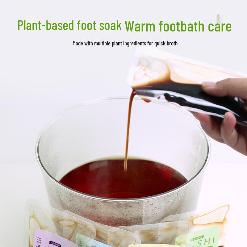 Mugwort Foot Bath Soak: Cold-Damp Remedy Concentrate