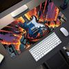 Vibrant Rock Band Guitar Dark Music Art NonSlip Rubber Mouse Pad For Precise Mouse Control Gaming Laptop Desktop Work