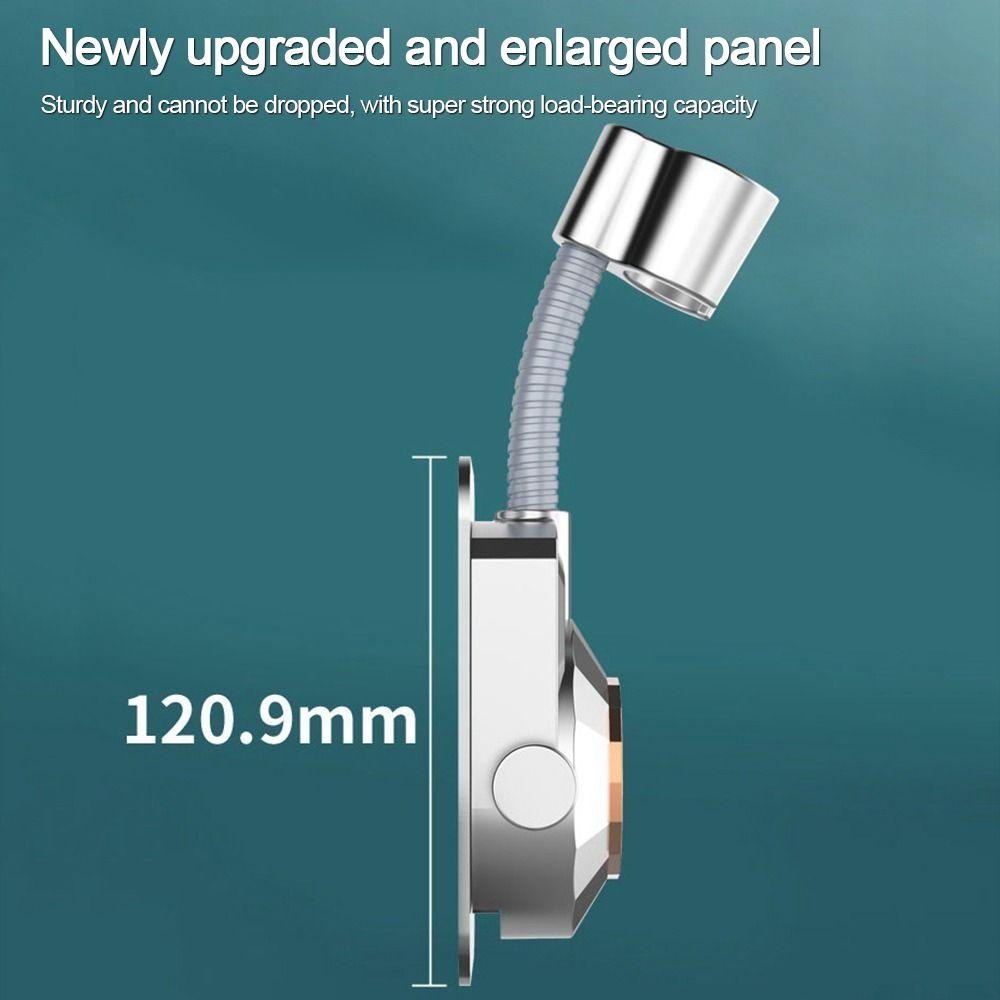 Selbstklebender Duschkopfhalter, verstellbare Handbrause, Unterstützung für Badezimmerzubehör