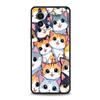 Colorful Cat Design Phone Case Cover for Xiaomi Mi 17 15 14 13 12 11 Ultra 15T 14T 13T 12T 11T Pro Lite 5G Soft TPU Shell Fundas