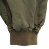 HYSTERIC GLAMOUR Made In Japan Rayon Blend MA-1 Flight Jacket Free Khaki Women Used