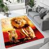 3D Lion Printed Carpet non-slip Carpet kitchen mats for floor decoracion anime rug Fashion yoga mat bedroom decor birthday gift