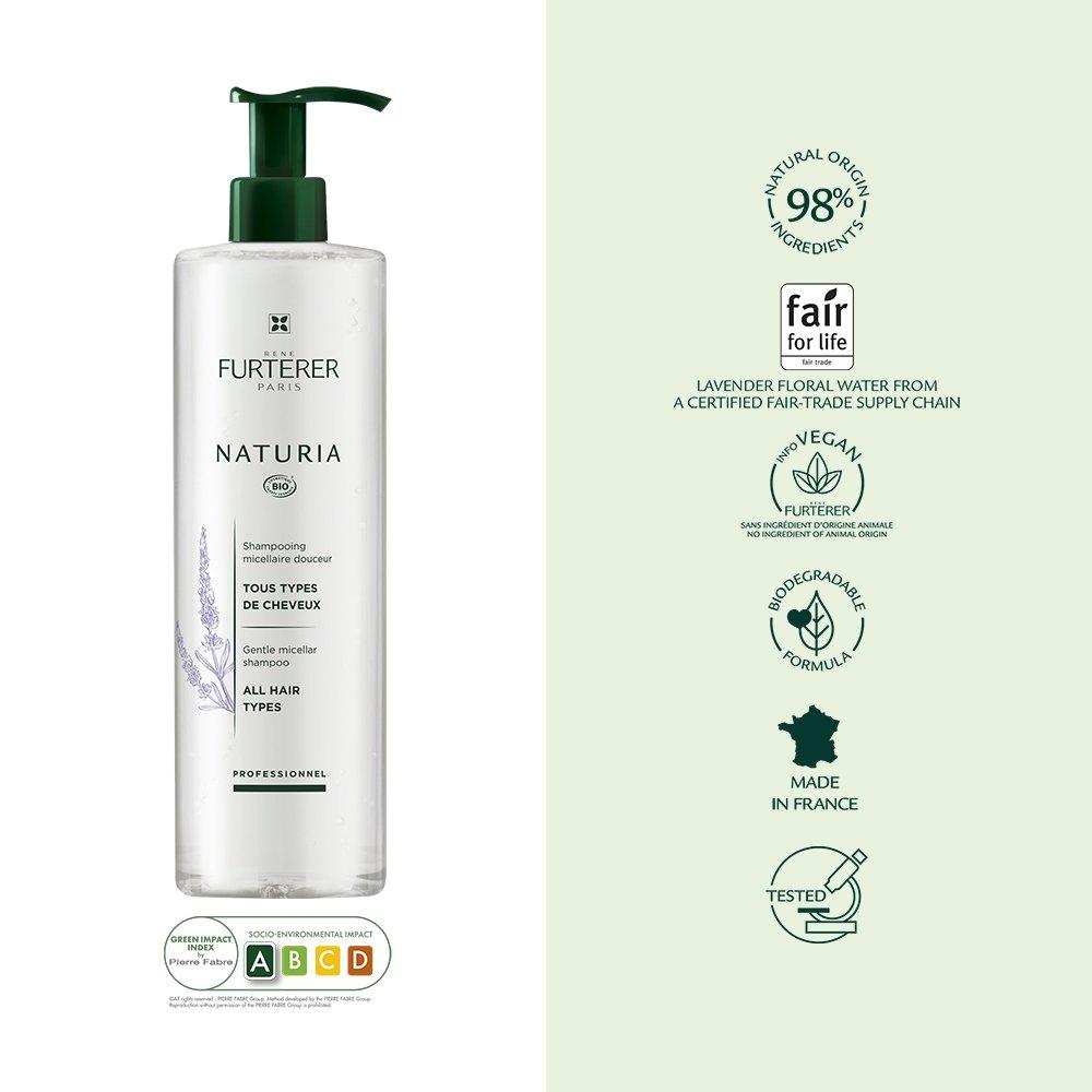 Rene Furterer Naturia Micellar Shampoo 600ml