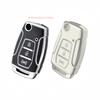 2pcs/lot Car Key Case Covers For SsangYong Kyron 2 Sanka Actyon Korando Tivoli musso Remote Key Case Cover