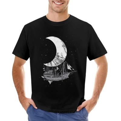 Mondschiff T-Shirt schnelltrocknend schlicht Herren schlichte T-Shirts