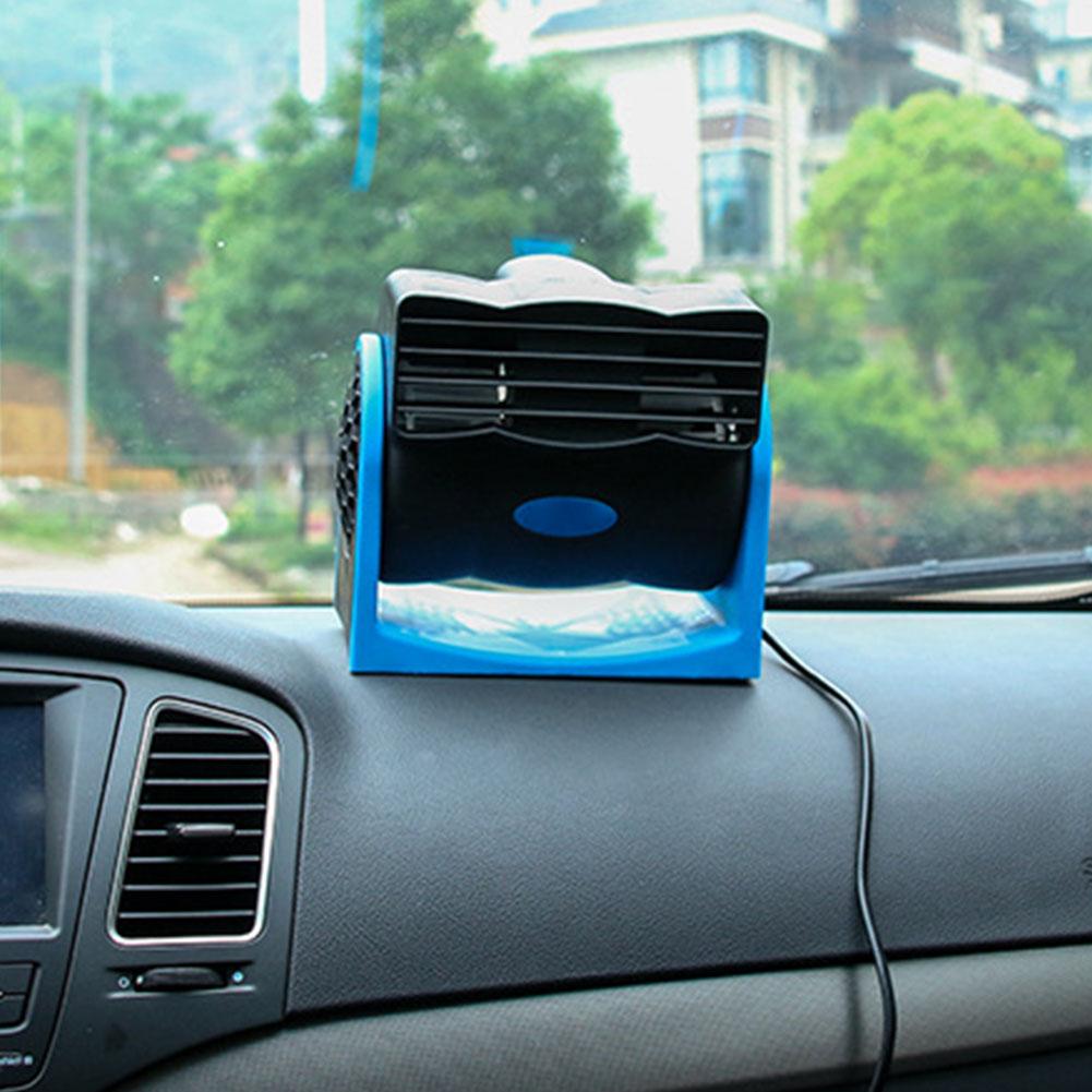 12v Mini Portable Car Auto Cooler Fan Adjustable New Air Cigarette Lighter Fan Plug Vent Vehicle Cooling P2k7