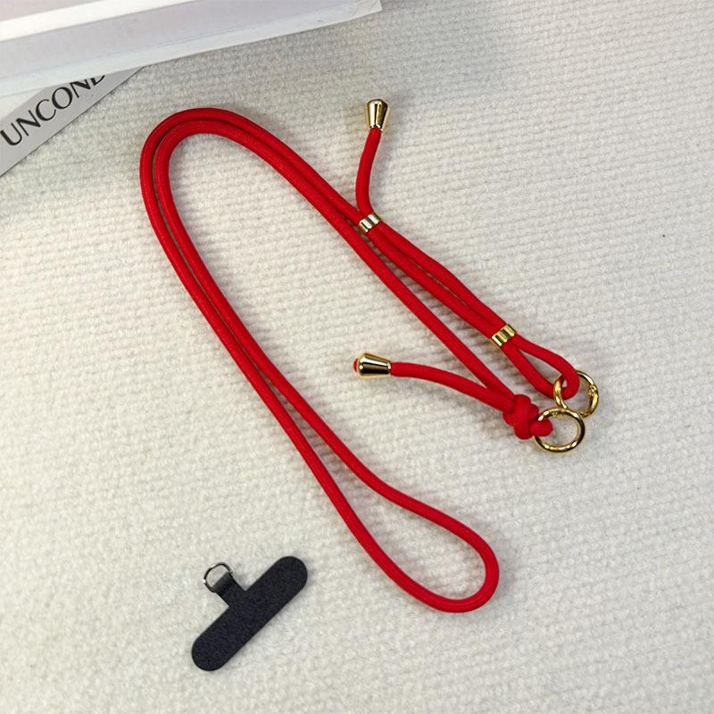 

Phone Strap Tab Ultra-thin Patch Adjustable Lanyard Detachable Anti-lost Metal Keychain for iPhone Samsung Phone Strap Polyester / Nylon
