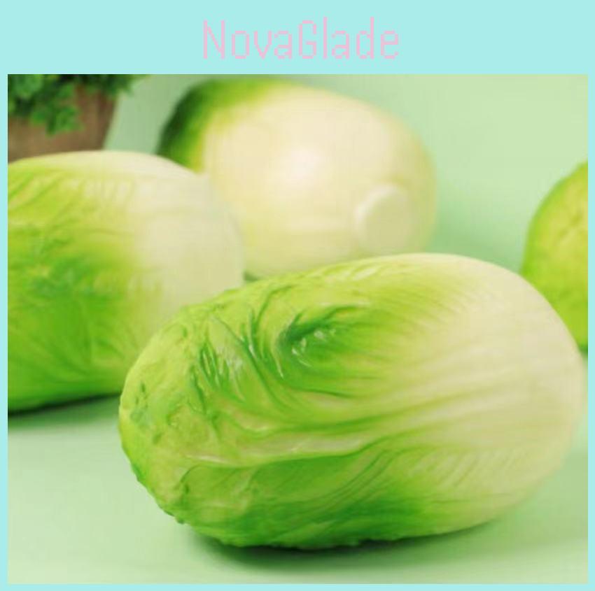New Release Vegetable Cabbage Squeeze Toy For Kids Soft And Realistic Stress Relief Toy