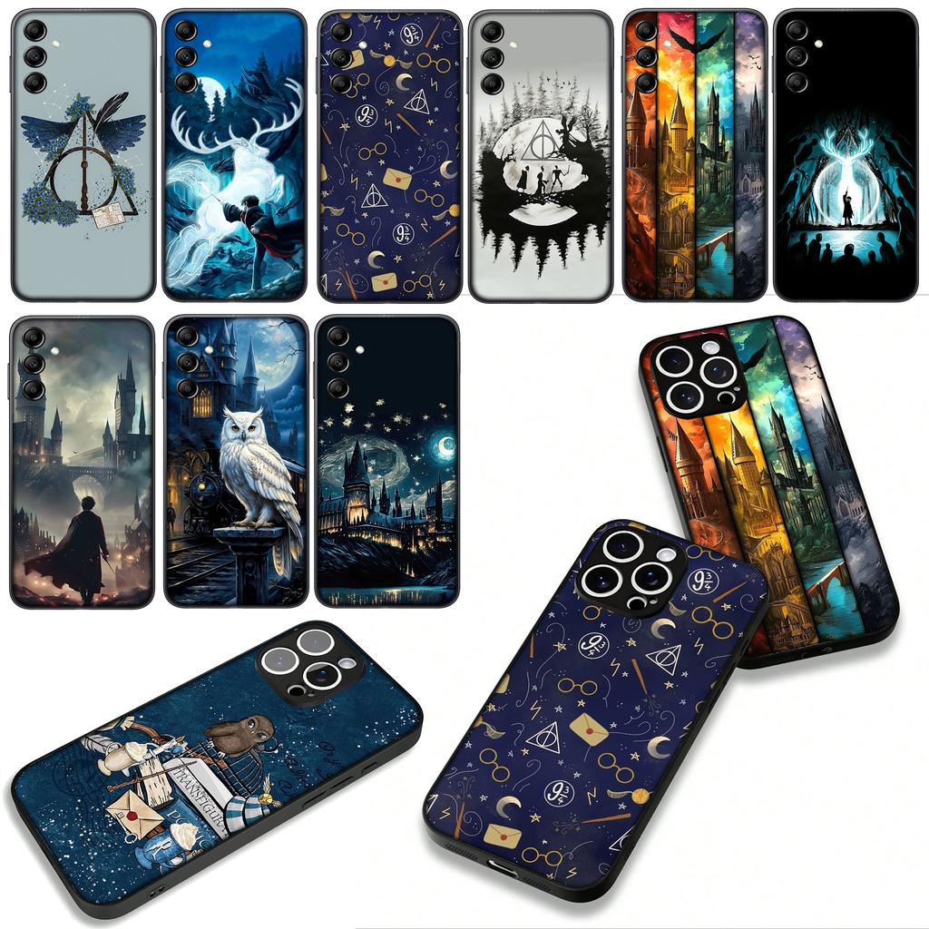Movie Harries Wand Art Potters Phone Cover Case for OPPO A54 A40 A60 A80 A18 A16 A17 A38 A78 A79 A57 A55 A96 A15 A12 Casing
