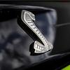 Metal Car Front Grille Emblem for Ford Shelby GT500 Mustang Fiesta Focus Mondeo Kuga Ranger Explorer Rear Trunk Badge Sticker