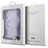 Guess Guhmp16Shctsgnsu Iphone 16 6.1    Fioletowy/Purple Hardcase Crossbody Cord Script Magsafe