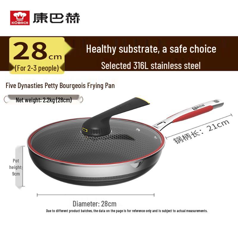 

Kobach 5th Gen 316L Stainless Steel Non-Stick Wok