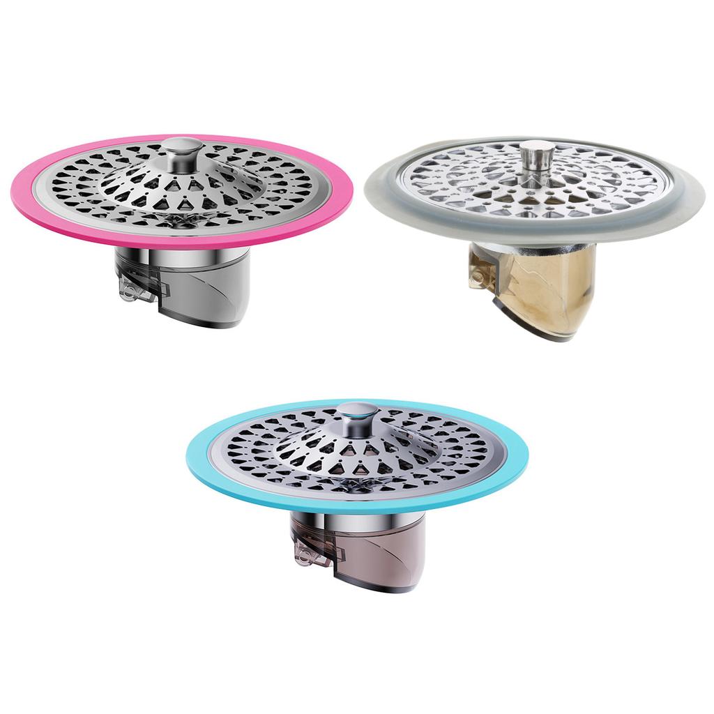 Universal Bathroom Floor Drain Shower Drainage Modern Bathroom Floor Drain Quick Drainage Anti Backflow Shower Trap