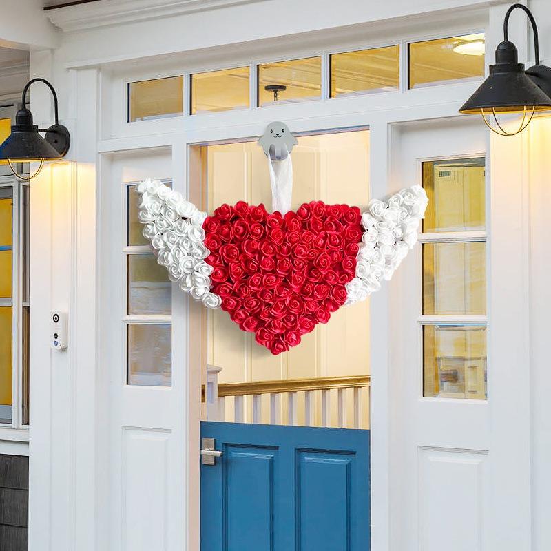 Mini Foam Rose Flowers Heads Artificial Red Rose DIY Bear Valentines Day Wedding Birthday Party Home Decoration Gifts Wholesale