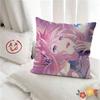 pc Megurine Luka Cartoon Pillow Case Fashion Square Pillowcase Bedroom Sofa Room Ins Decoration Leisure