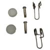 Brass Instrument Maintenance Parts Flow Control Repair Collection for Trumpet Metal Construction Quick Changing System