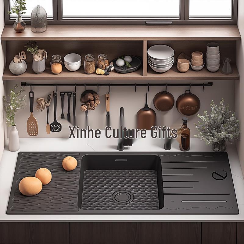 PVC Sink Dish Drying Mat - Durable, Easy-to-Clean Kitchen Essential