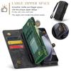 For Samsung Galaxy Z Fold6 5G Phone Cases CASEME 008 Leather Cover with Detachable Wallet and Strap