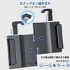 AUEOTUAR Car Steering Wheel Angle Design Car Tray for Kei Cars and Regular Cars Fiber Table, Table, 3-in-1 Multifunctional, Separable, Adjustable,
