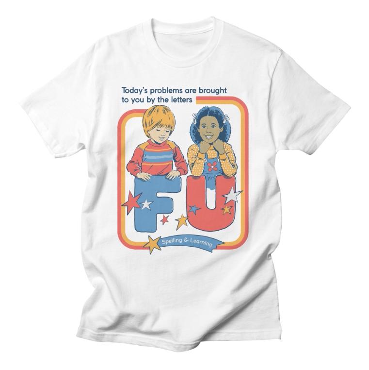 Classic Simple Cartoon Anime American Illustration Casual Tshirt Luxury Brand for Men and Women