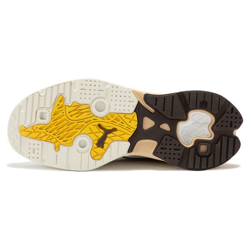 Puma Extent Nitro Heritage Unisex Whisper White Beige Running Shoes 385556-02