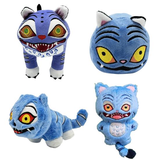 Tiger Plush Doll 18cm Soft Stuffed Animal Game Hunters Virtual Adventures Plush Toy Gift for Gamers Cosplay Enthusiasts