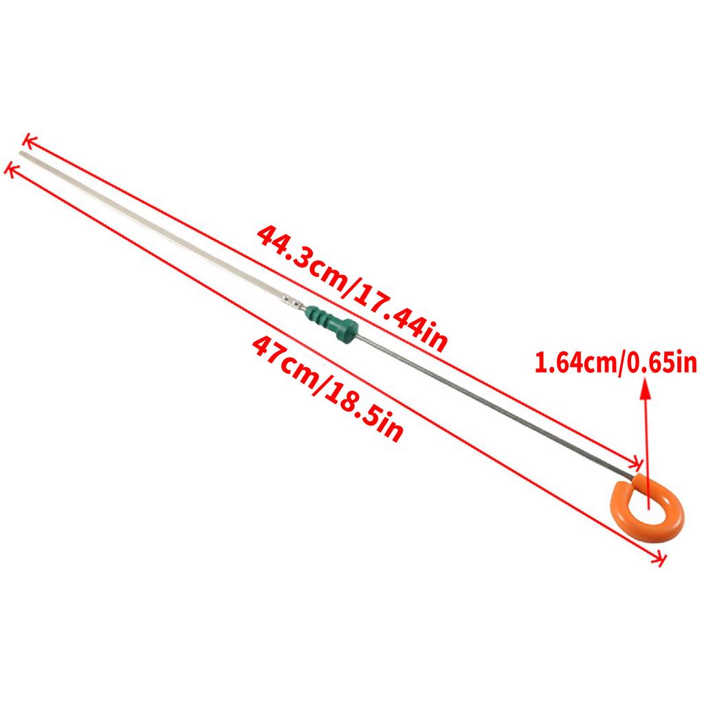 Měrka oleje 15650-P30-000 pro Integra 92-01 Civic 99-00 Nerezová měrka Univerzální automobilový doplněk