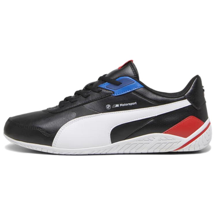 Puma Bmw Mms Comfortable Versatile Low-Top Training Shoes Unisex Sneaker Black White 307492-03