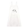 Flora Florissante Snoopy Algodão Fresco Verão Perfeito para Aliviar o Suor Após um Banho Branco Tamanho Roupão, 100% Felpa, Roupão de Banho, Banho, (Branco, M)