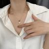 2022 New Luxury Gold Clavicle Chain: Simple Freshwater Pearl Choker Necklace