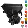 Highland Cow Sponge Holder 3D Printed with Built-In Drain Keeps Sponges Dry Cute Cow Design Fun Practical Kitchen Accessory Gift