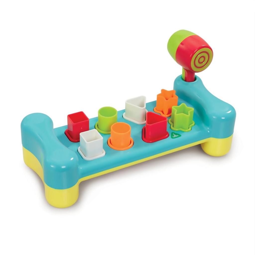 Early Learning Center Hammer Hammer Baby Authentic Shape-Matching Toy, Toy, Hammer, Shape-Matching, Gift, 200052,