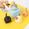 Creative Cat Ornament Decoration Pinch Accessories Relieve Stress and Release Ball Decompression Cat Cute Pet Ornament