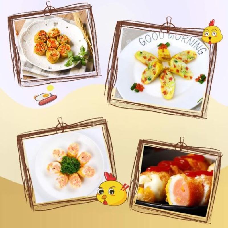 Electric Automatic Maker Boiler Multifunctional Egg Roll Tool Omelette Cooking
