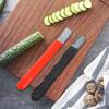 6/12PCS Pocket Sharpening Stone with Cover Pruner Sharpener Stainless Steel Garden Shears Sharpening Tool for Kitchen Garden