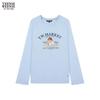 T-shirt da donna con orso e lettera