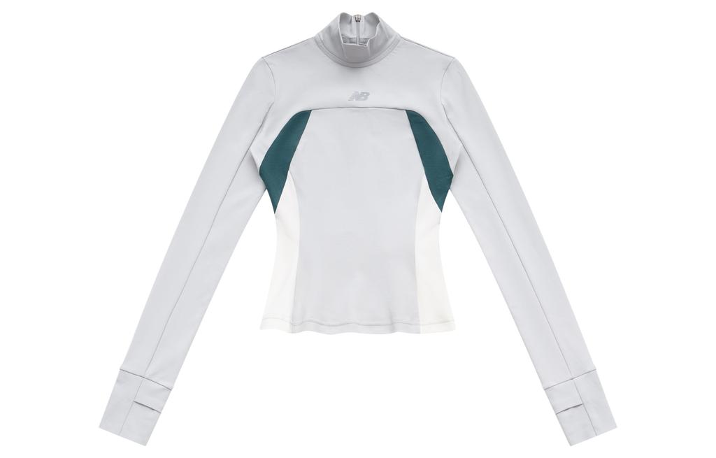Women's T-Shirt New Balance T Shirt Women's Light Gray