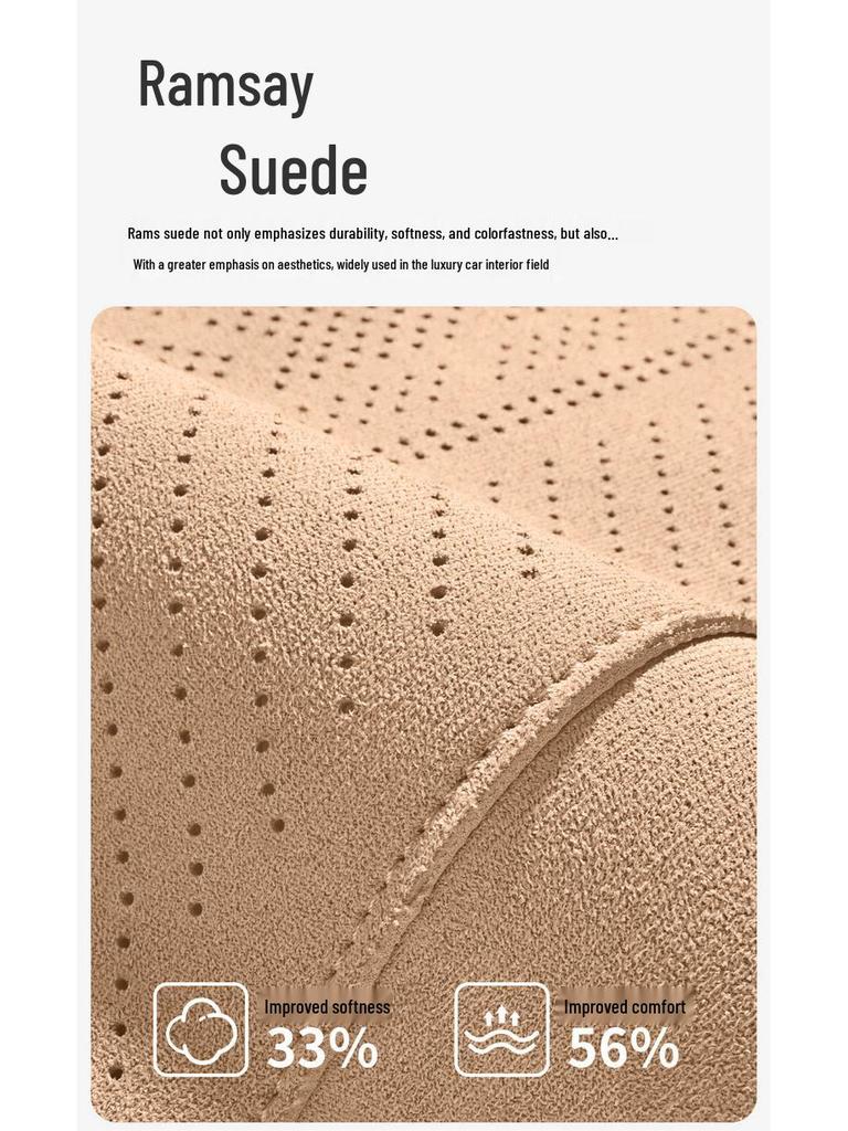 2025 Wenjie M5 Ganzjahres-Atmungsaktive Wildleder-Sitzkissen