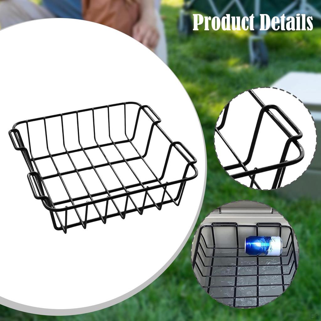 Food Storage Basket Organizer Tray, Professional Insulated Cool Box, Lightweight Beverage Placement