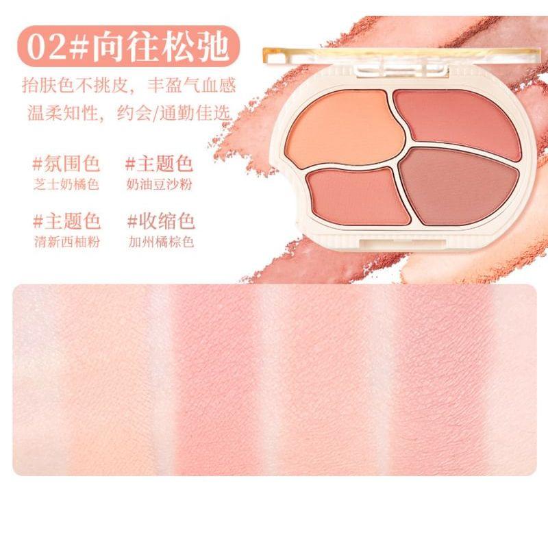 Xixi - Lazy Bear Cub 4 Color Blush - 02#Yearn for Relaxation