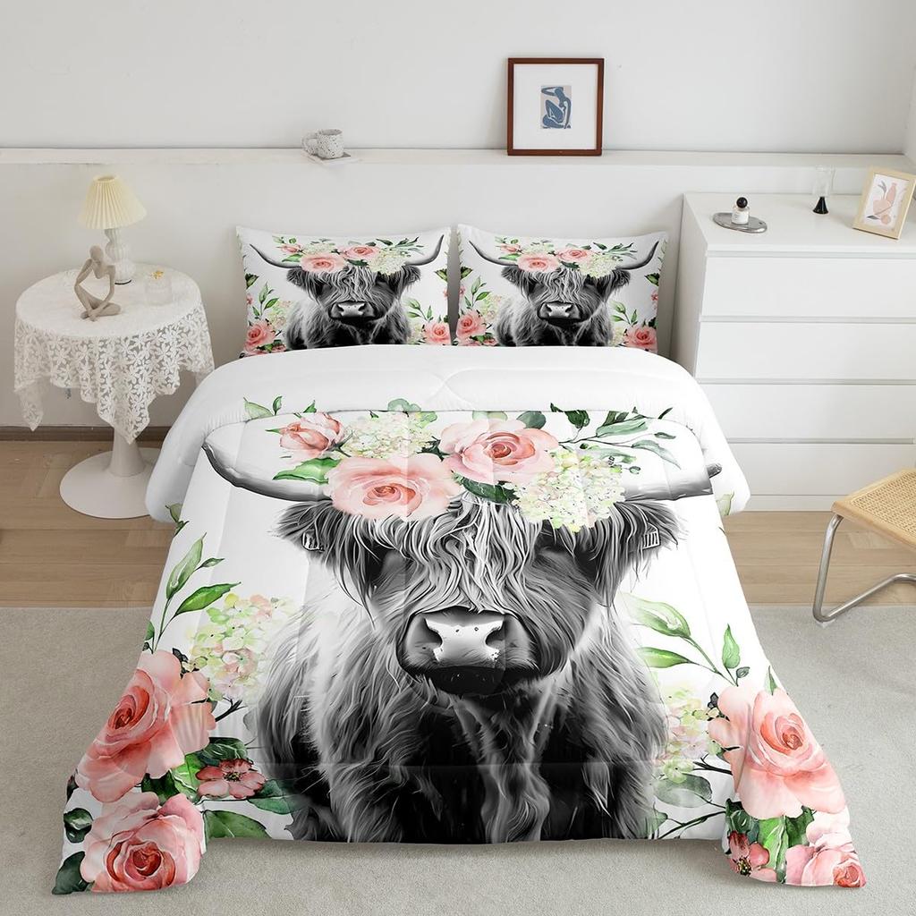 Sun and Moon Bedding Set Constellation Galaxy Comforter for Kids Boys Girls Teens Psychedelic Boho Mandala Comforter Breathable Celestial Du