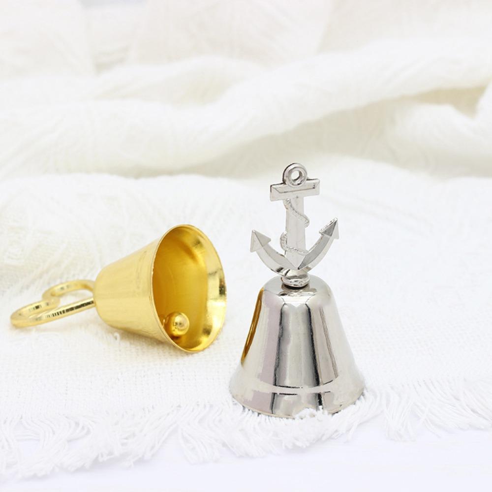 Bowknot Heart Shape Bell Place Card Holder Zinc Zinc Alloy Photo Clip Table Number Card Stand  Bridal Shower