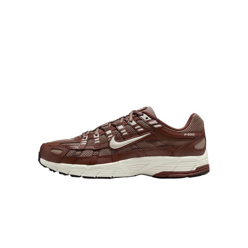 Nike P 6000 Støtte Lav topp Løpesko Dames Brune Sneakers BV1021-200