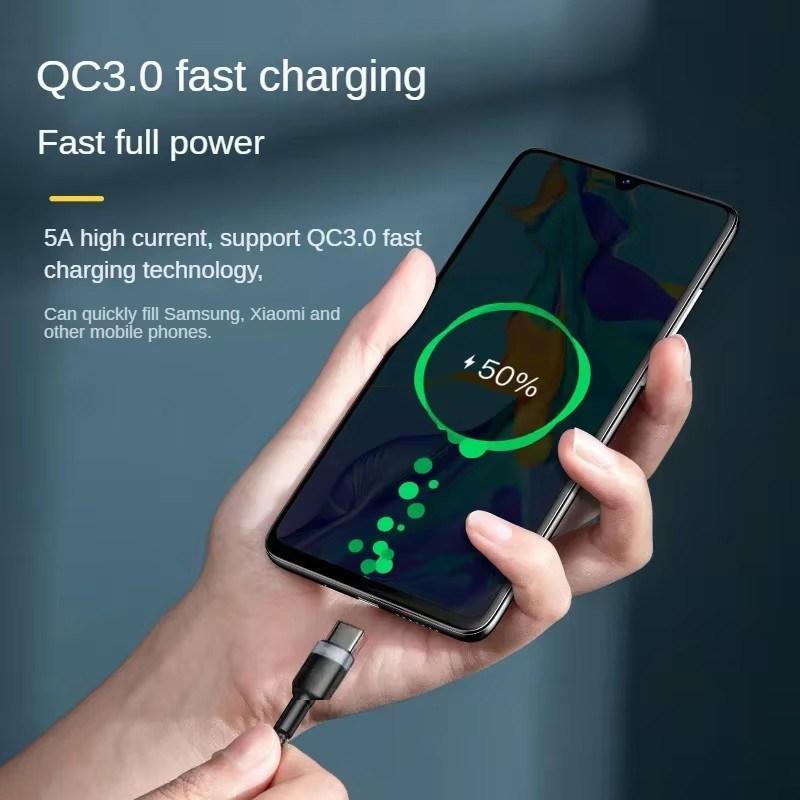 PD 120W Super Charging For Samsung S24 S23 USB C TO USB Type C Cable For iPhone 15 Plus Pro Max Xiaomi 11 4.0 Quick Fast Charger