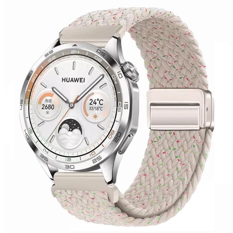 Nylon Band for Huawei Watch 5/GT5 Pro/GT5/4/3 46mm Sport Wristband for Amazfit Balance 2 1/Bip 6 5/GTR 47mm/GTS 4/Active 2 Strap