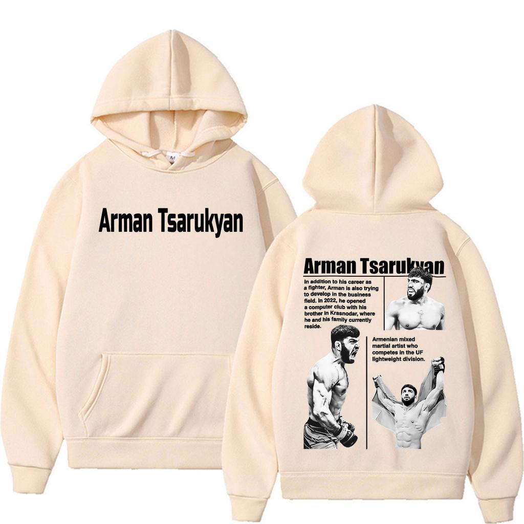 Arman Tsarukyan Akhalkalakets Graphic Sweatshirt Men Women Violence Aesthetic Long Sleeve Hoodies Casual Hoodie