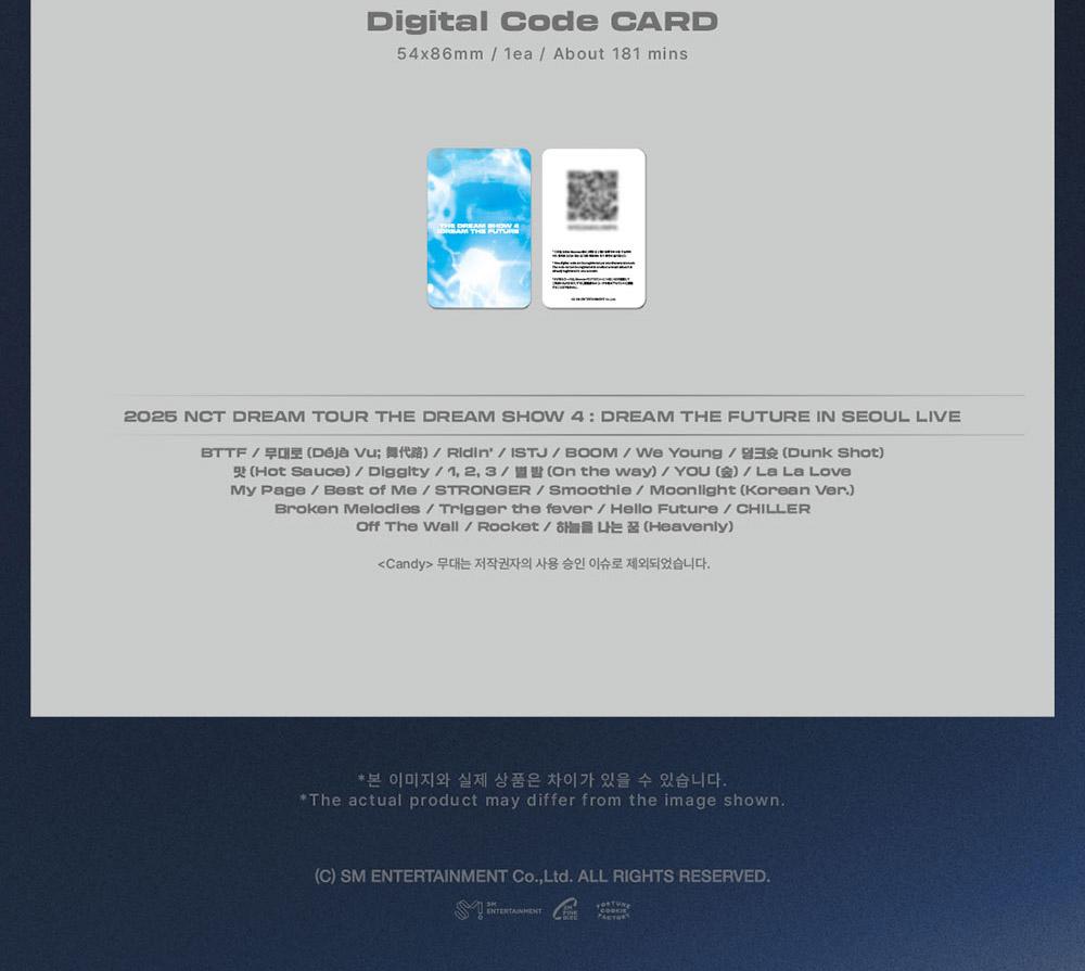 [POB] NCT DREAM - DREAM THE FUTURE BOOK (Digital Code)