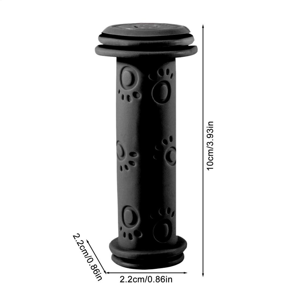 Rubber Bike Bicycle Handle Cover 1Pair Anti-skid Bar Grips Scooter Handlebar Waterproof Tricycle Handlebar For Kid Child Cycling
